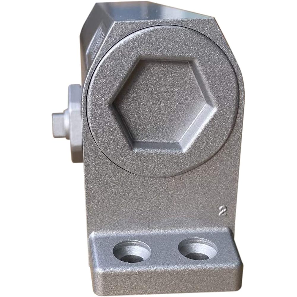 Nippon Door Check Manufacturing New Star Parallel Door Closer with Stop Silver P-182 1 piece
