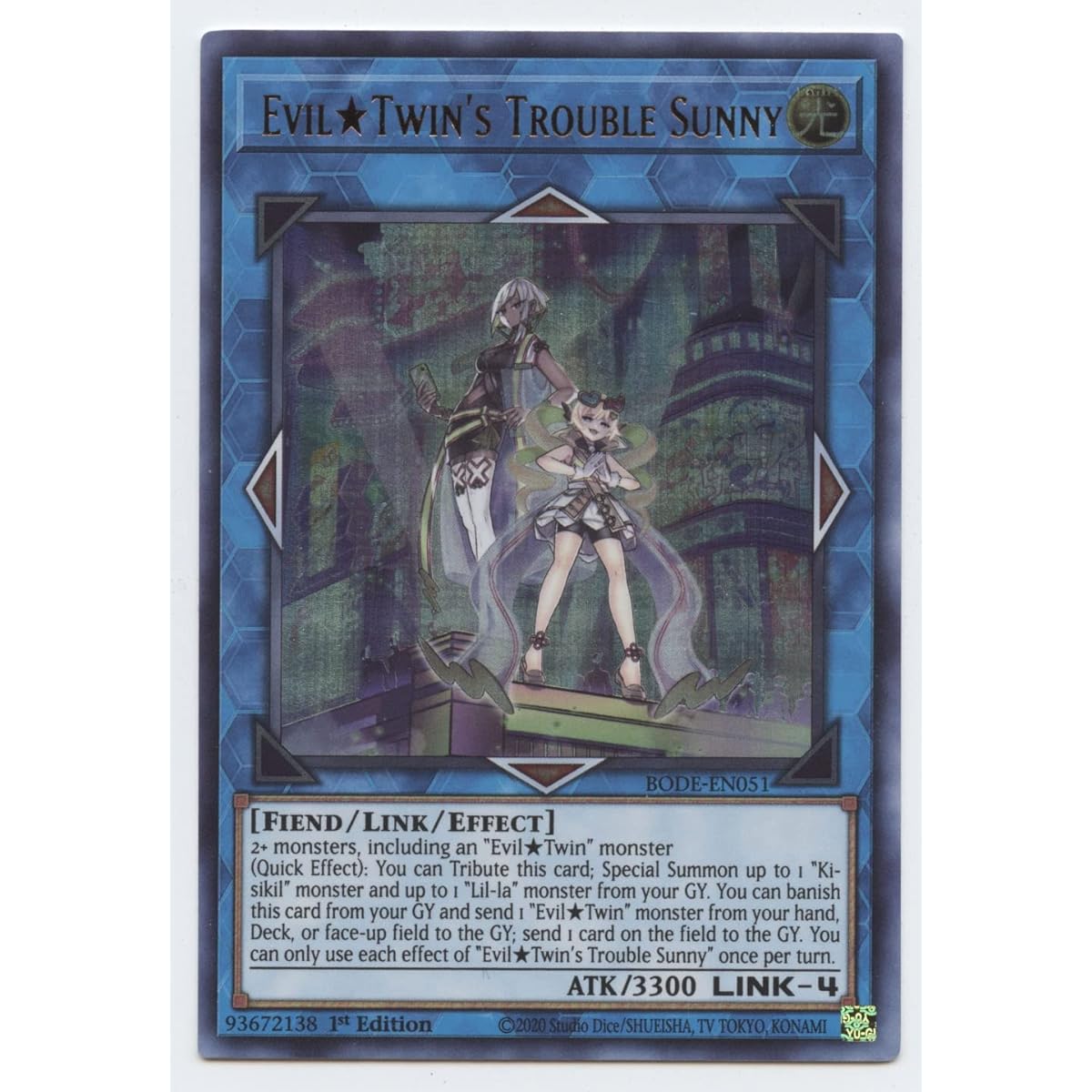 Evil Twins Trouble Sunny BODE-EN051 Ultra Rare First Edition