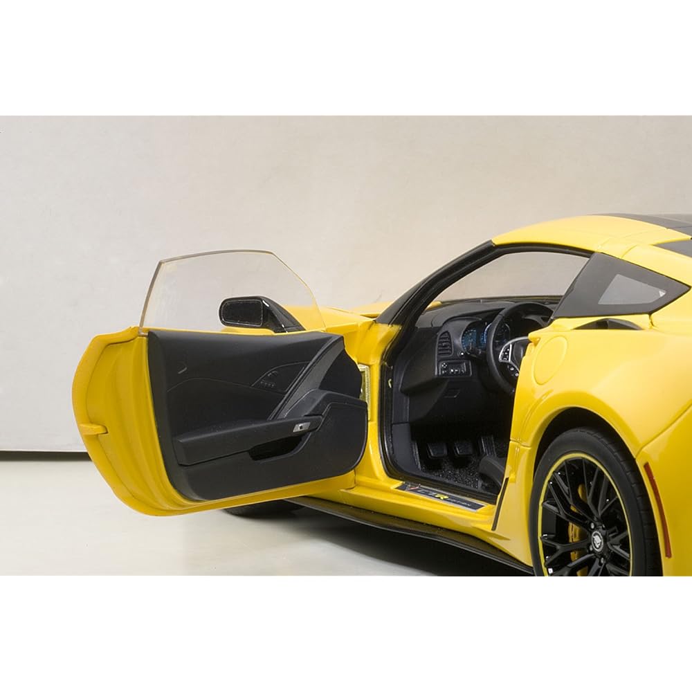 AUTOart 1/18 Chevrolet Corvette (C7) Z06 C7.R Edition (Yellow) Completed Product