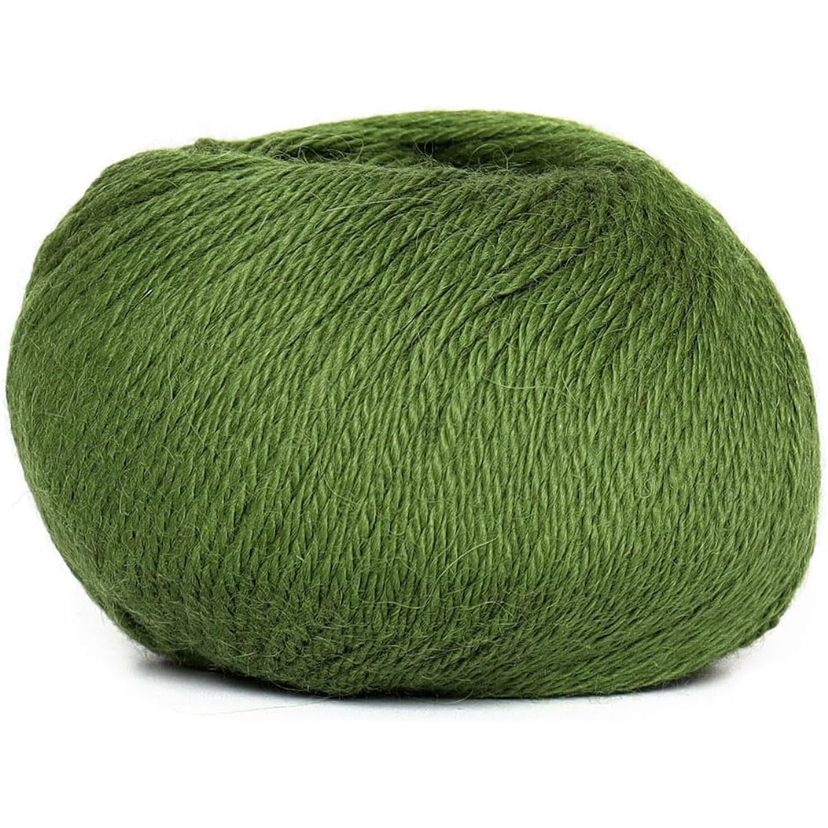 100% Baby Alpaca Yarn Wool 3 Skein Set Lace Weave Bulky/Chunky Weight - Heavenly Soft and Great for Knitting and Crocheting (Leaf Green DK - 109 Yards/100 MTS - 50 g (1.7 oz)/Skein)