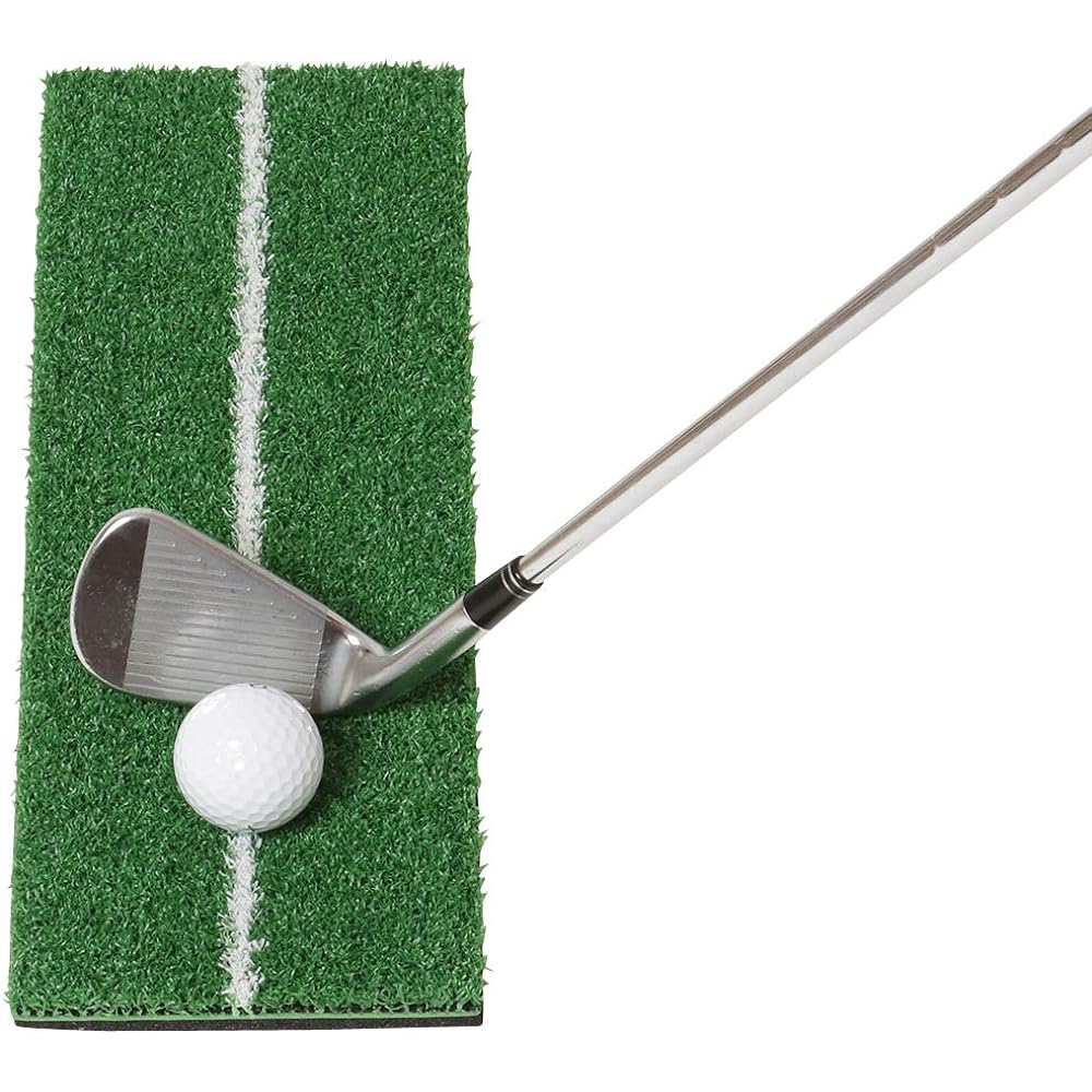 Tabata Shot Mat Practice Set, Golf Shot Mat, Golf Practice Ball, Rubber Tee Included, Shot Mat Set, 135 x 390 mm