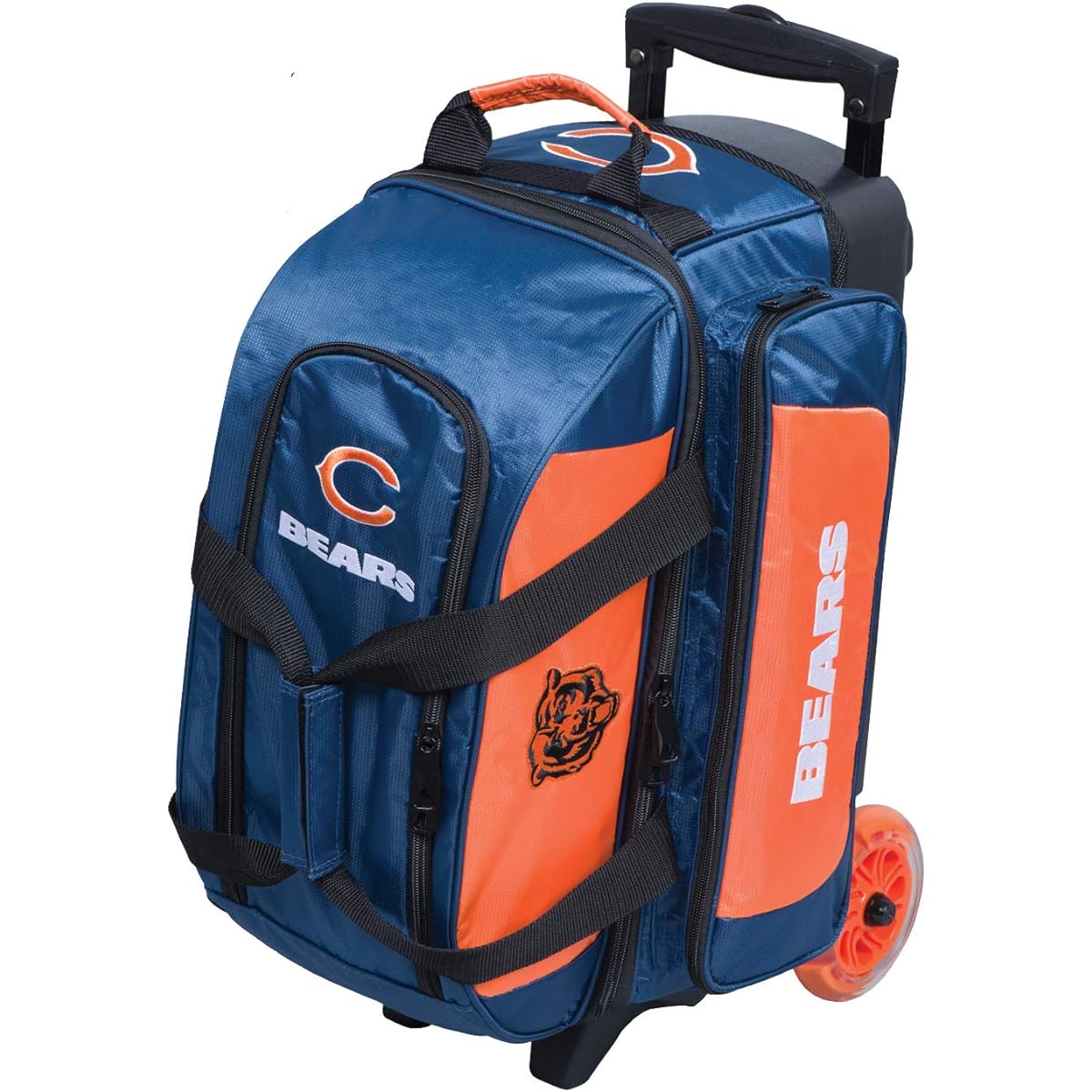KR Strikeforce Bowling Bag Chicago Bears 2 Ball Roller Bowling Bag Multi
