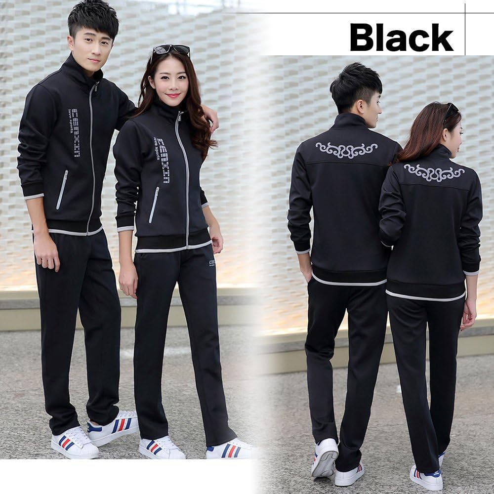 [Make 2 Be] Sporty Jersey, Top and Bottom Setup, Matching Look, Sweatshirts, Training Wear, Jogging, Walking, Loungewear, Sweatshirt, Parka, Loungewear, Beautiful Silt, Couple, Windbreaker MF61