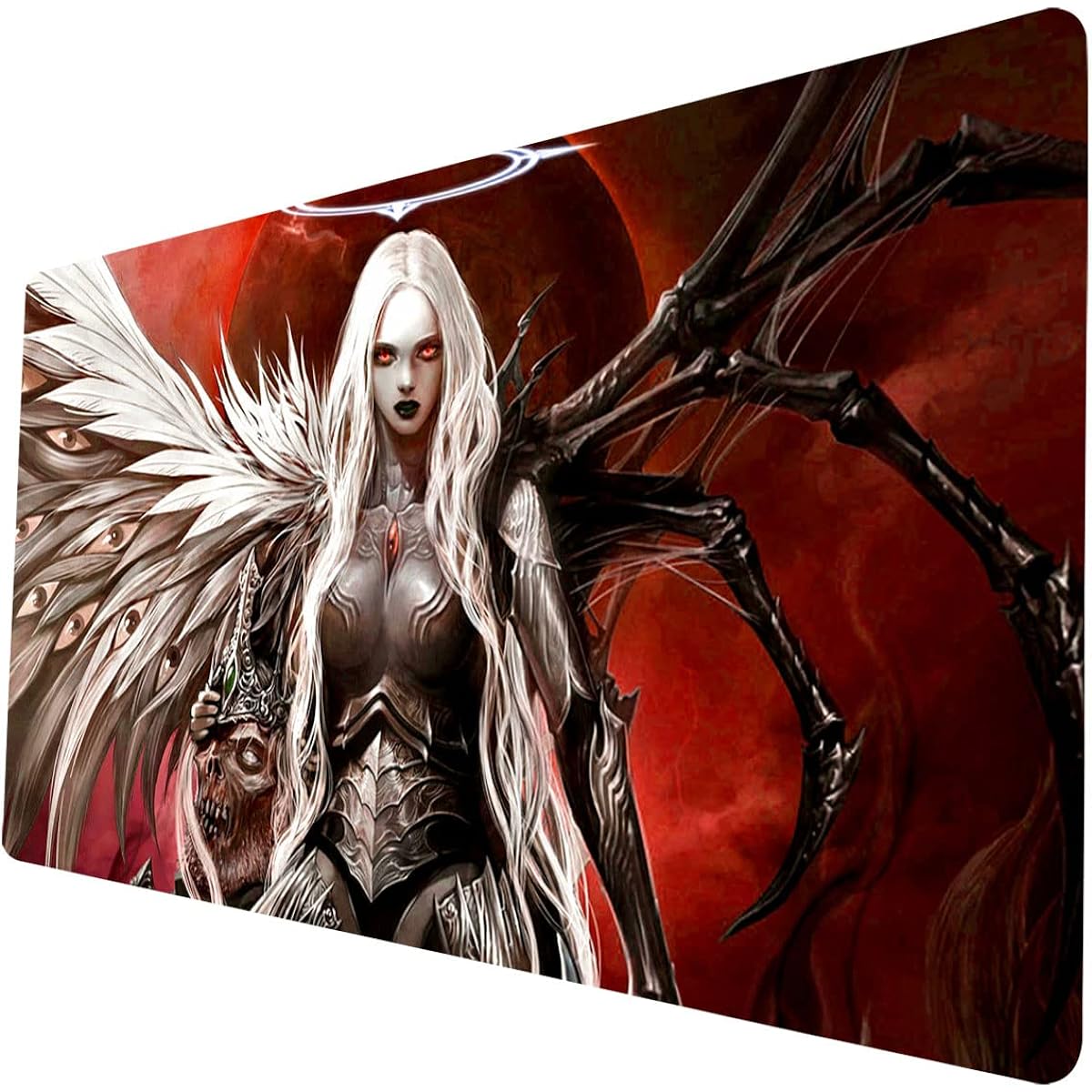 Playmat Gaming Mouse Pad 60X35cm Compatible with DTCG, MTG, TCG, CCG, RPG, Board Games, Card Games, Battle Playmat Accessories Dark 106