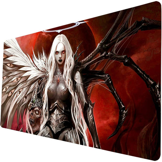 Playmat Gaming Mouse Pad 60X35cm Compatible with DTCG, MTG, TCG, CCG, RPG, Board Games, Card Games, Battle Playmat Accessories Dark 106