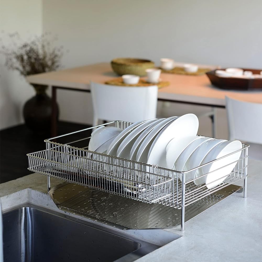 La Base NEW Drainer Basket Large Vertical Type 3 Piece Set DLM-8585