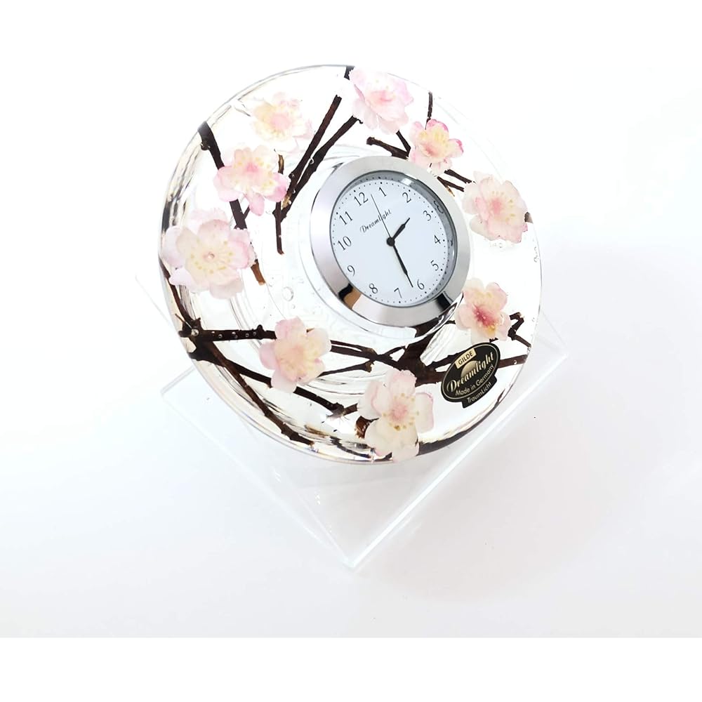 Dreamlight UFO mini clock set (with stand) Sakura CDD7202CL
