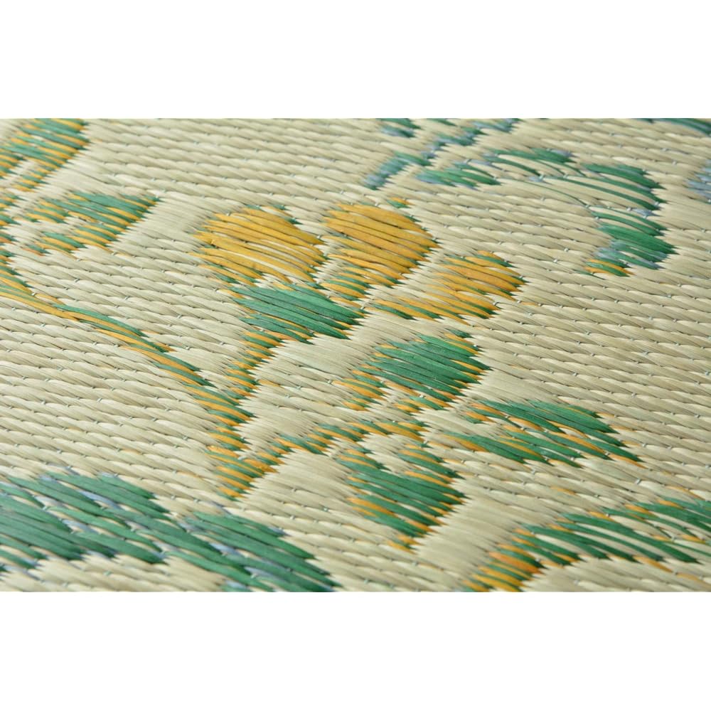 Hagiwara Rush Green Approx. 200 x 250cm Domestic Rush Rug Compact Storage "Emperor" 81906701