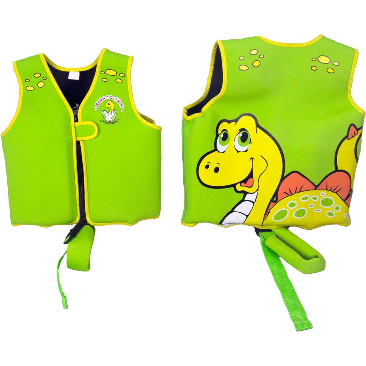 Poolmaster 50567 Learn-to-Swim Dino Swim Vest - 3-6 Years Old