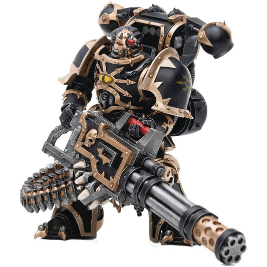 Joytoy Warhammer 40k Action Figure 1/18 Model Black Legion Habox (Marine02)