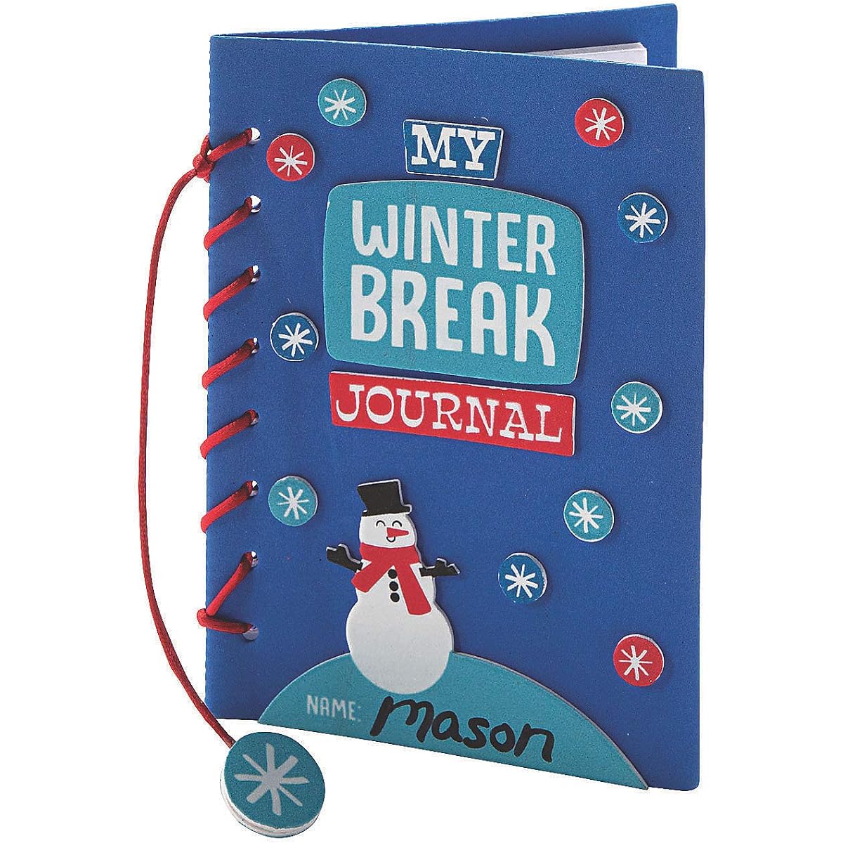 Winter Break Journal Craft Kit - Craft Kit - 12 Piece