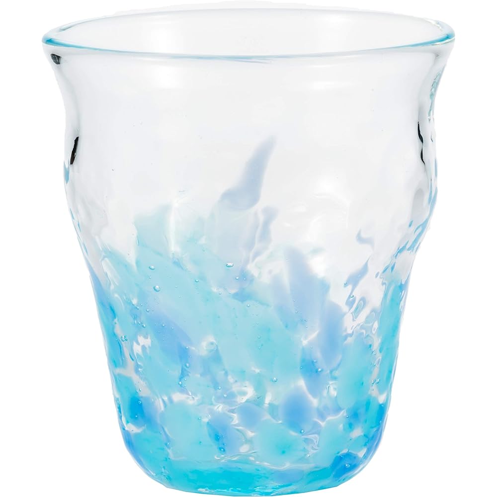 RGC Glass Blue/Water 9×15 Ryukyu Glass 2 pieces