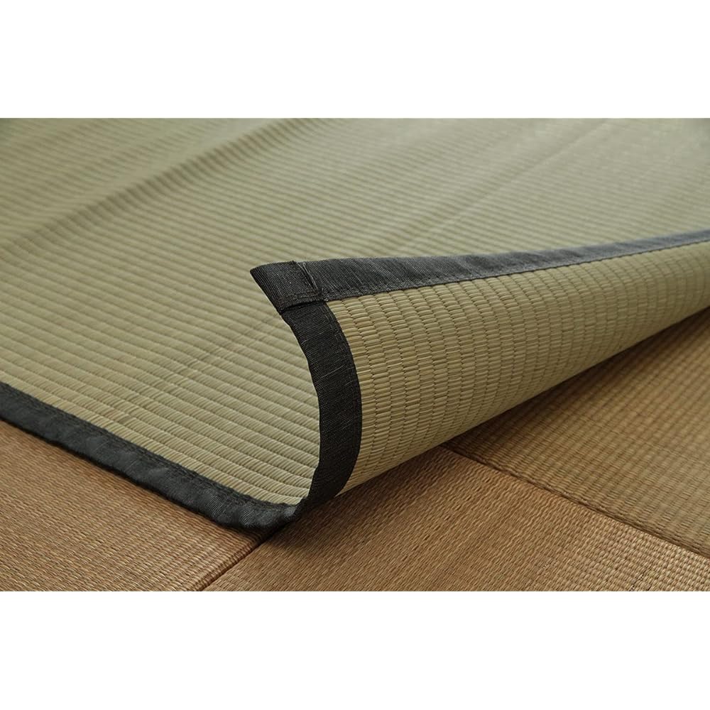 Ikehiko Corporation Igusa Overlay Carpet Domestic Kuromatsu Sanrokuken 4.5 tatami Approximately 273 x 273 cm Double Weave #1101844