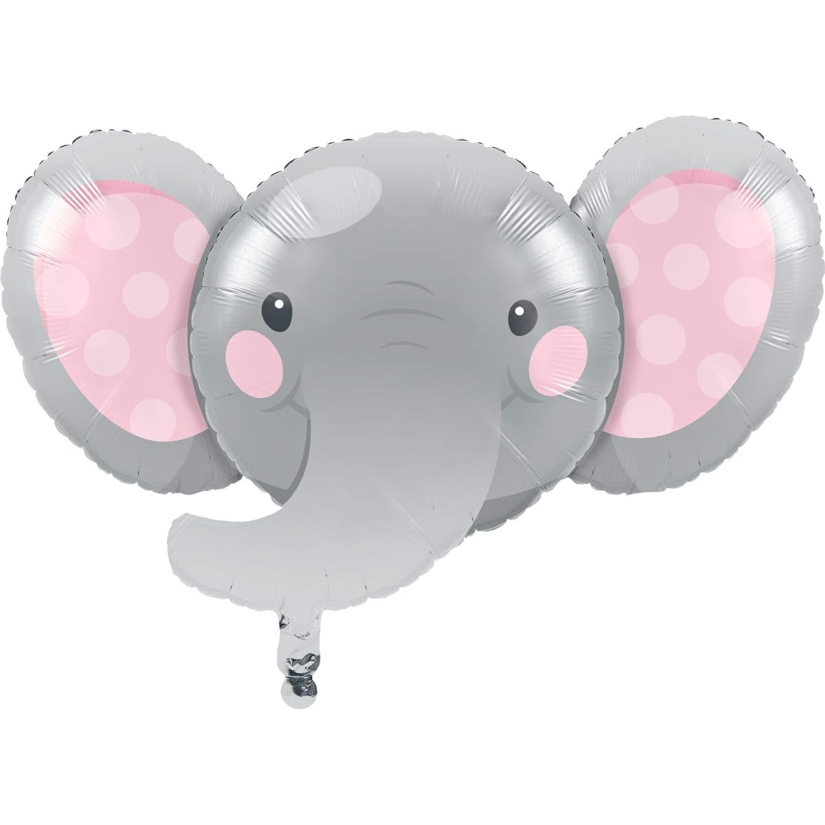 Creative Converting Enchanting Elephant Girl Mylar Balloon 1 Carat Multicolor 35" x 21"