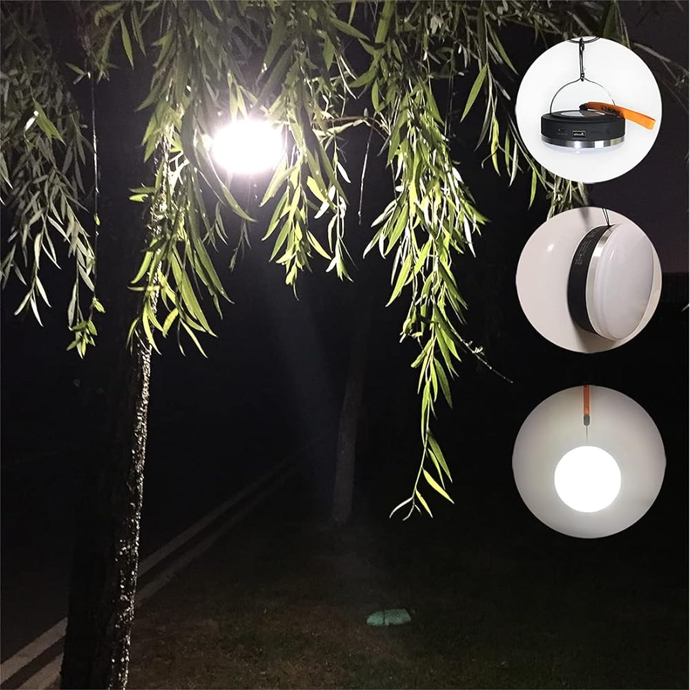LED Lantern Camping Light Lantern 10000mAh Large Capacity USB Rechargeable 3 Level Dimming High Brightness Lightweight Eye-Friendly PSE Certified