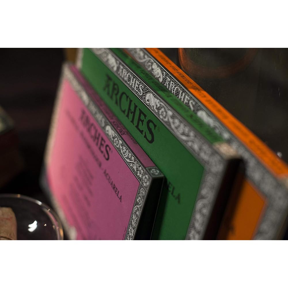 Arches Watercolor Paper Block 185g Fine 31X41cm 20 Sheets (1795055)