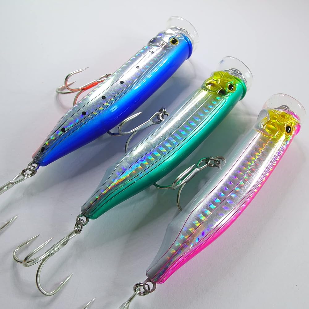 [Momo Lure] Momo Lure Ultima Popper 100 120 150 Laser cut through wire Yellowtail Hiramasa Blue fish compatible