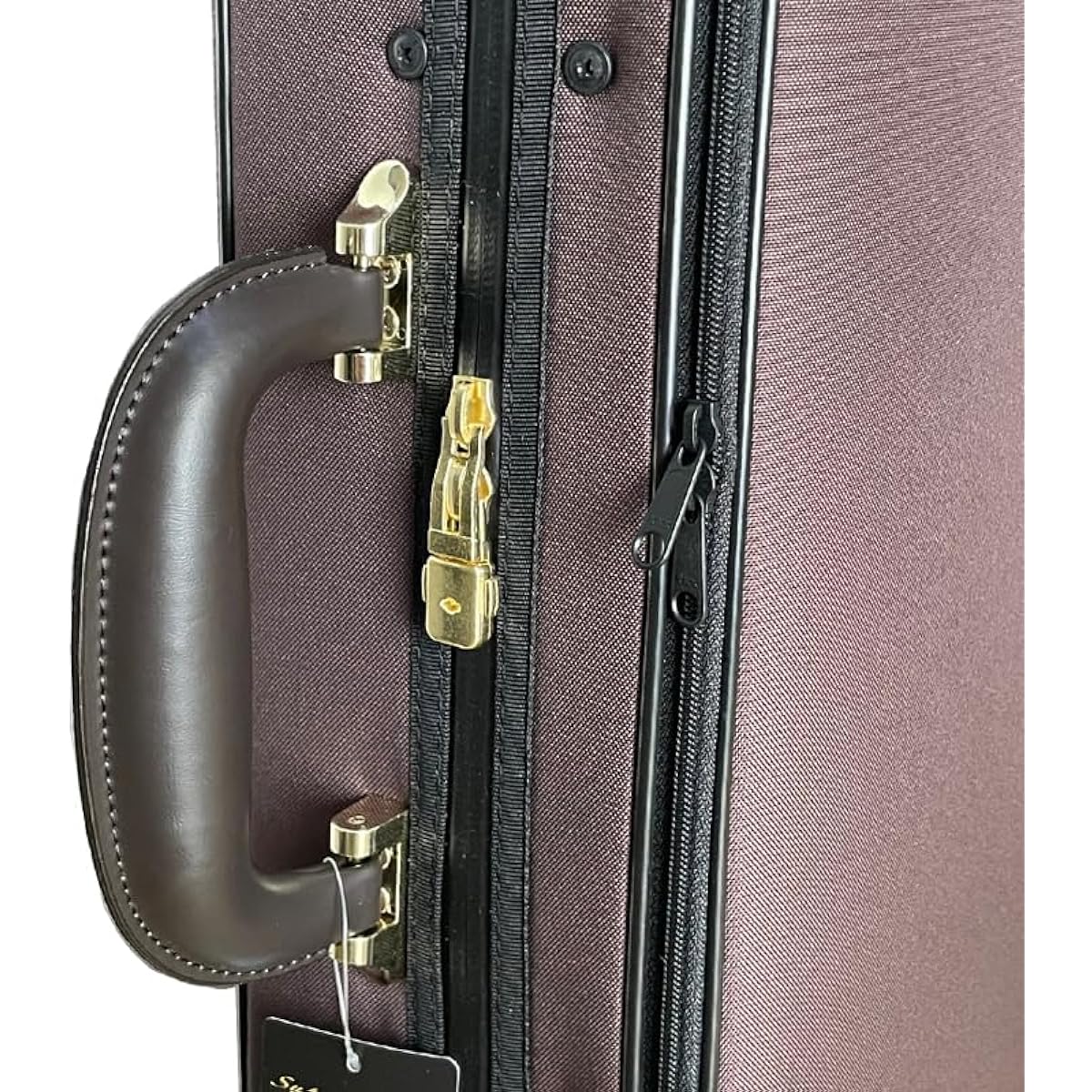 Super Light Shaped Violin Case (Triangular Type) Brown