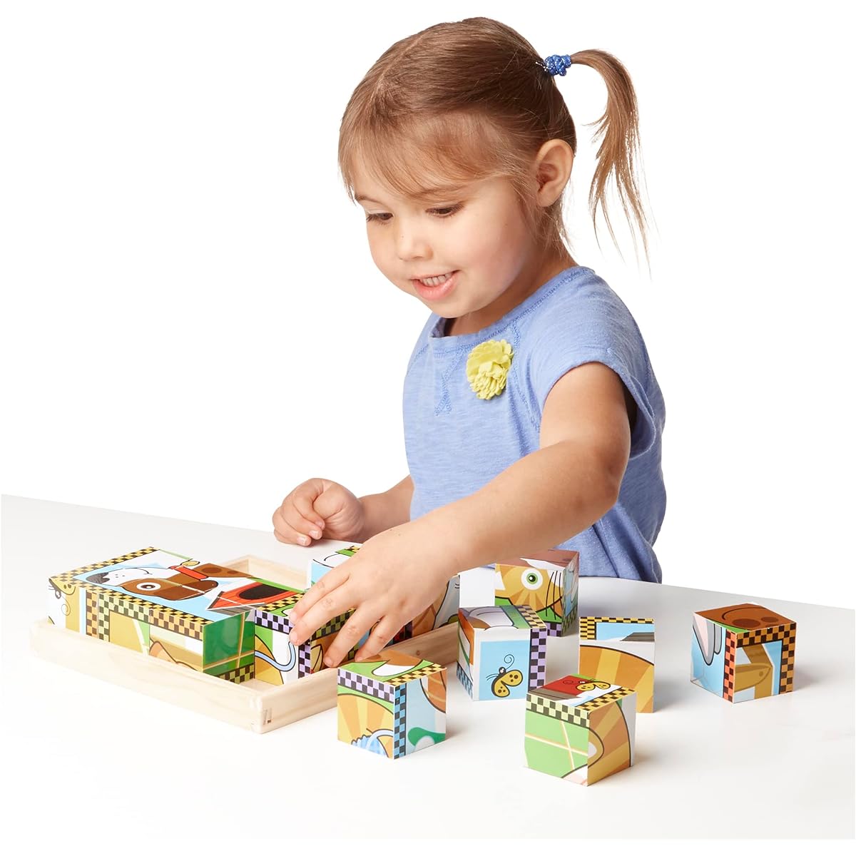 Melissa & Doug 3771 Pet Cube Puzzle [Parallel Import]