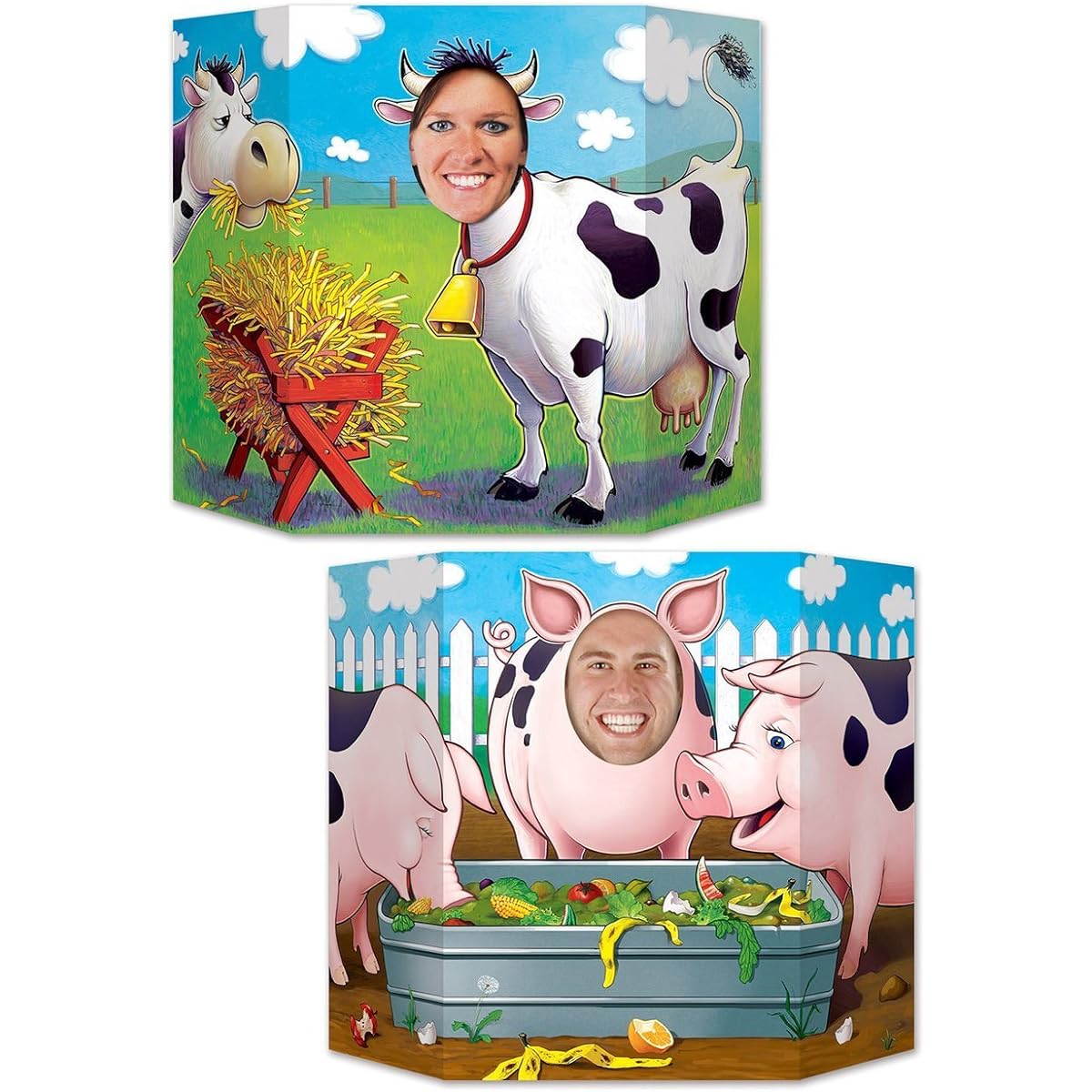 Beistle 2 Piece Barnyard Friends Photo Prop 3'1" x 25"