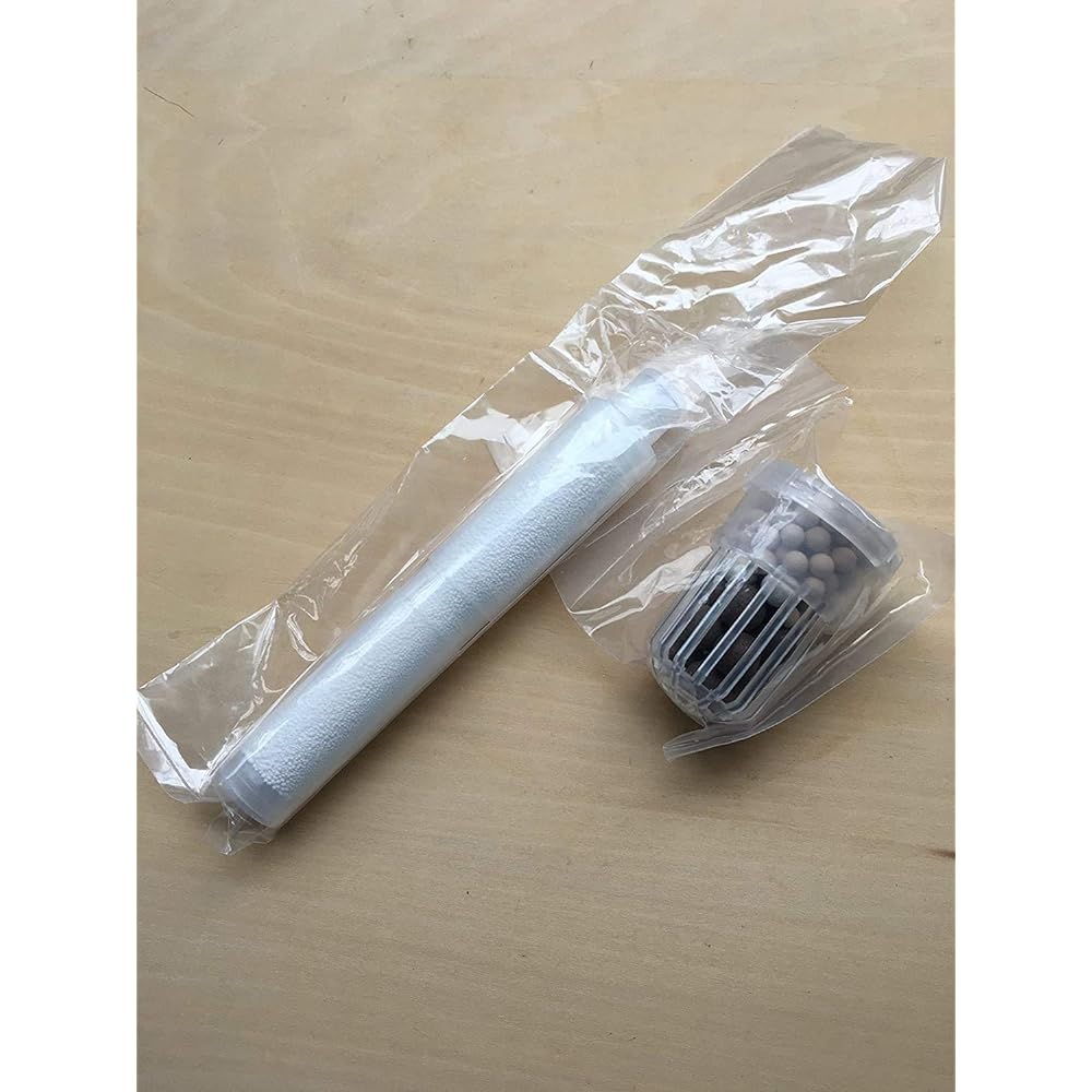 Gaia no Mizu 135 Clean water shower cartridge with original hot spring towel / Replacement guideline: 1 to 3 months /