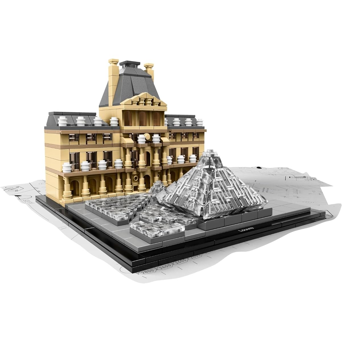 LEGO Architecture 21024 Louvre Building Kit
