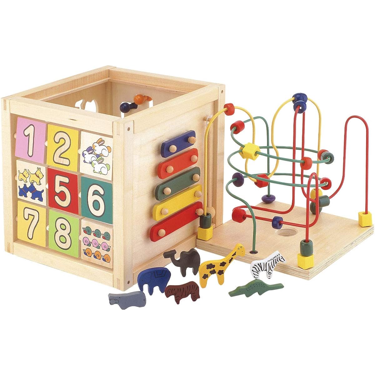 Bon Furniture Baby Toys Looping Bead Coasters Musical Instruments Shape Matching Puzzles Mazes Blocks Matching Numbers