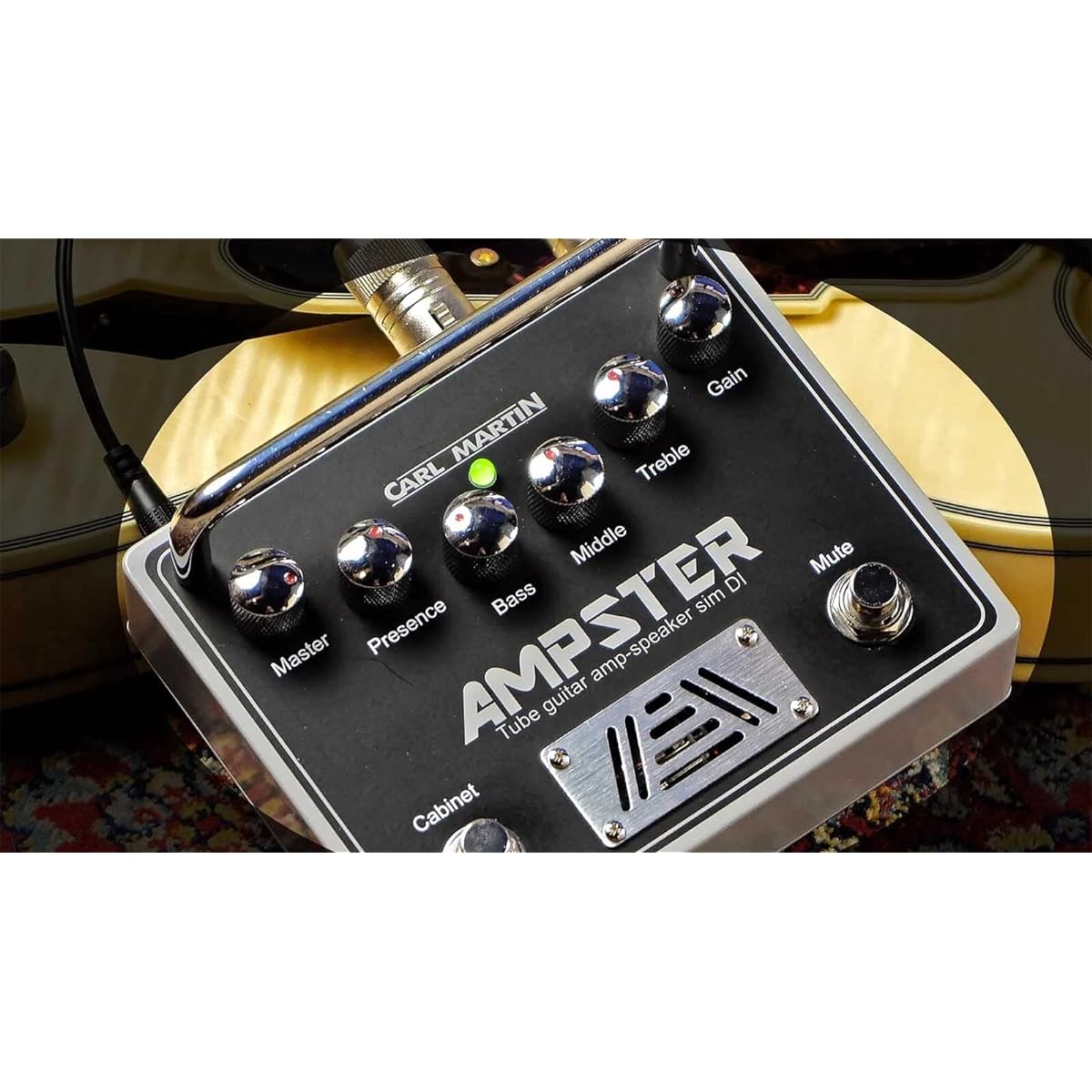 Carl Martin Ampster Amplifier/Speaker Simulator Pedal [Domestic Genuine Product] Black
