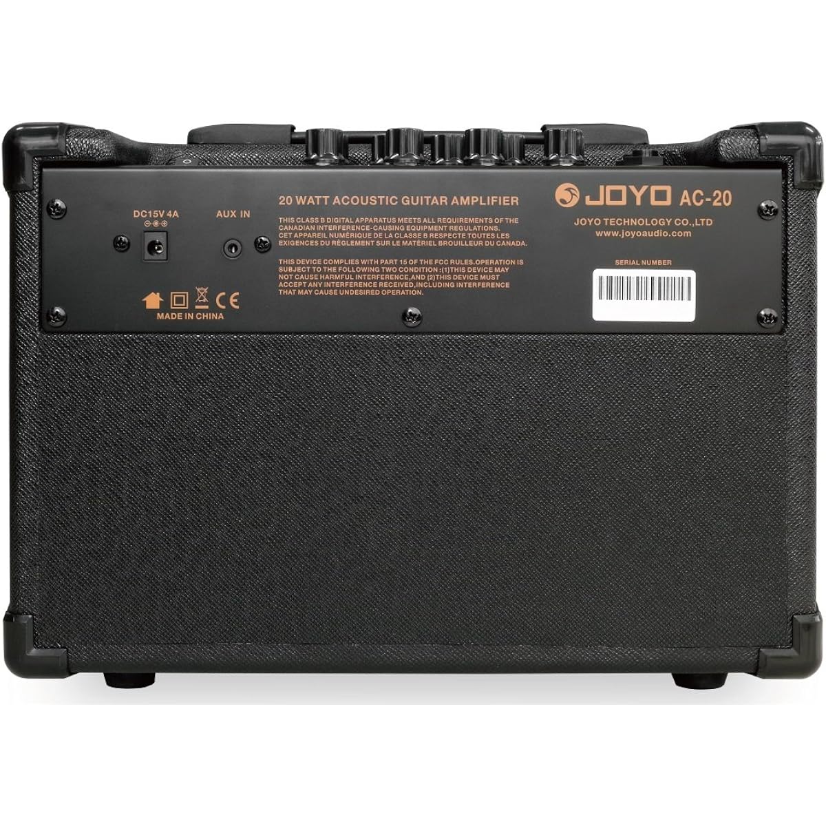 JOYO Acoustic Guitar Amplifier AC-20 Acoustic Guitar Amplifier [Domestic regular product]