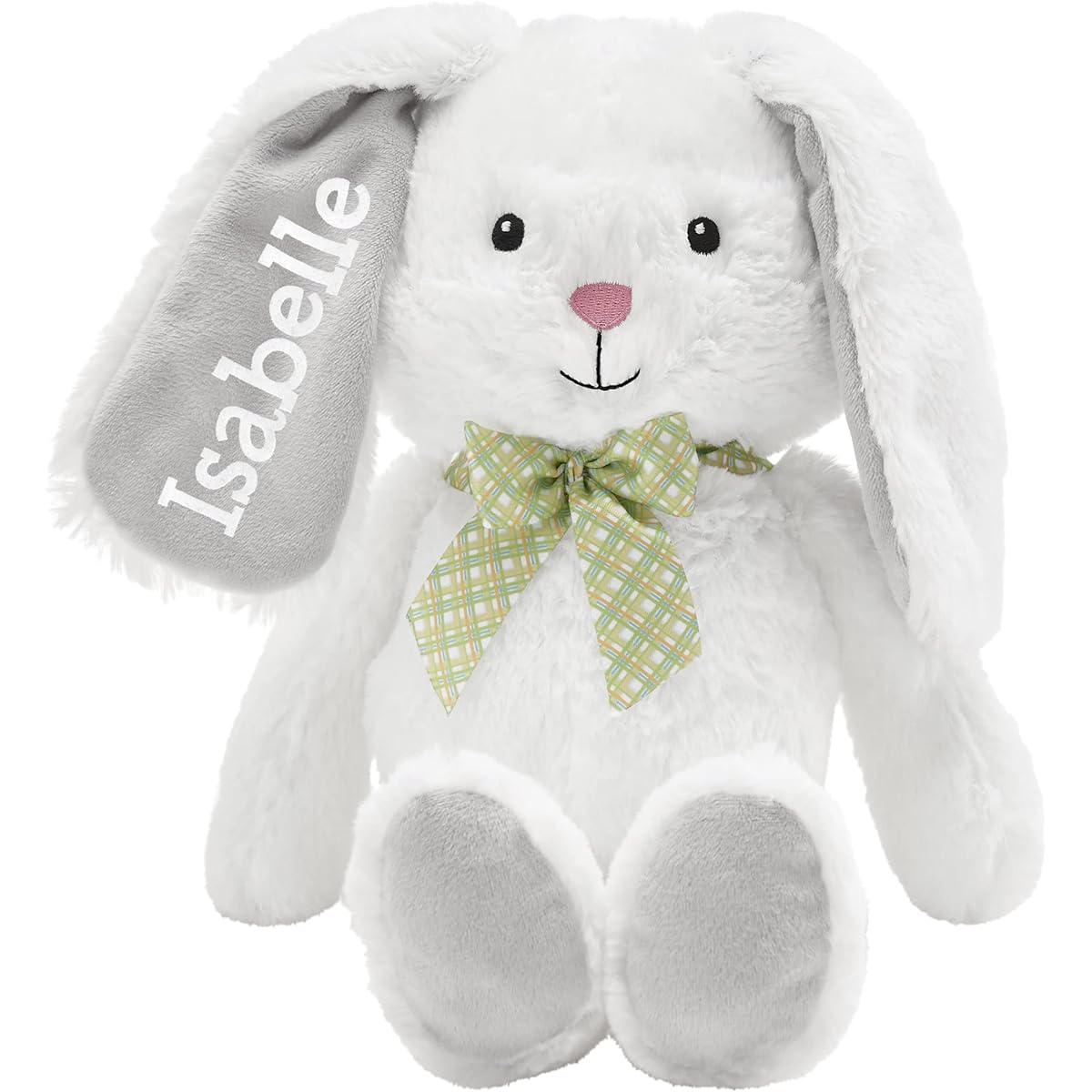 Let's Make Memories Personalized Hop & Cuddle Plush Bunny - Easter Bunny for Kids