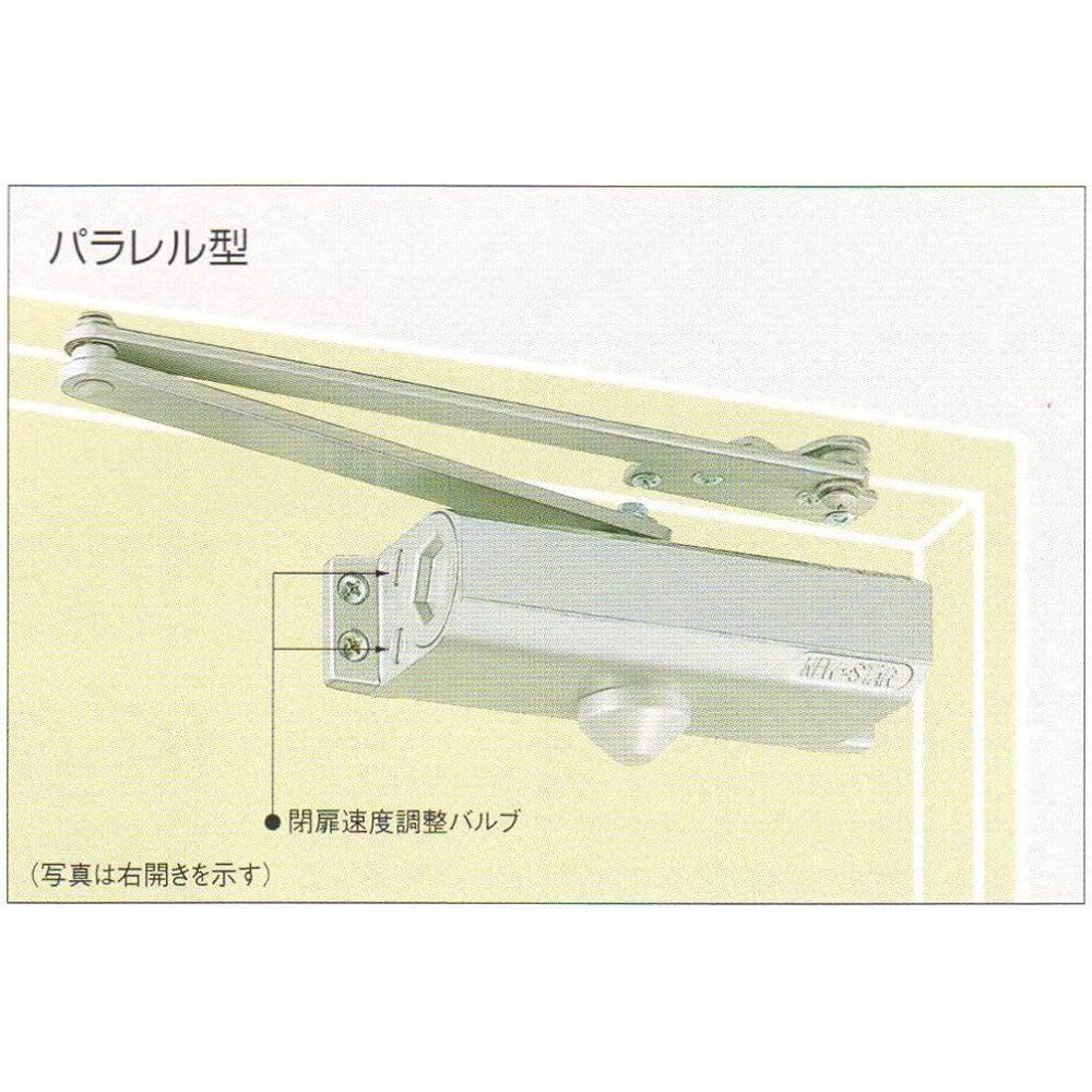 NEW STAR Door Closer P-183 Silver (N-01)