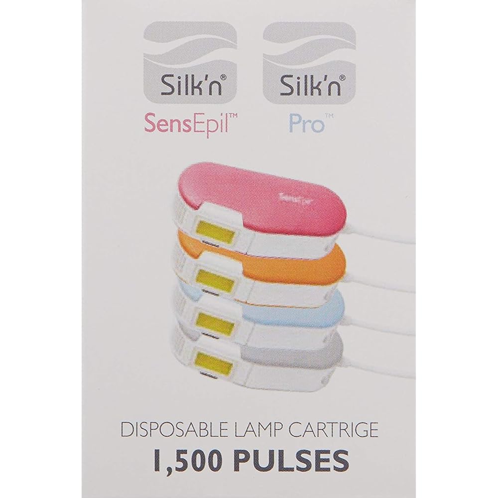 Home hair removal device Sensepil exclusive lamp cartridge Plus 1500 shots [parallel import goods]
