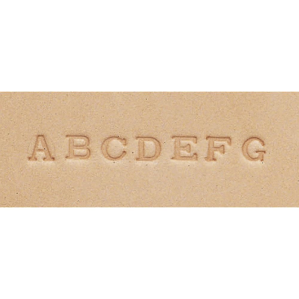 Craft Leather Tools Alphabet Stamp Stick Set 6mm 8303