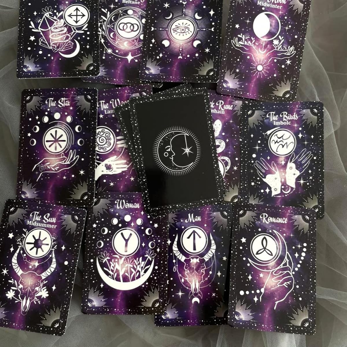 TheDarknessUnicorn Witch's Rune Oracle Deck Divination