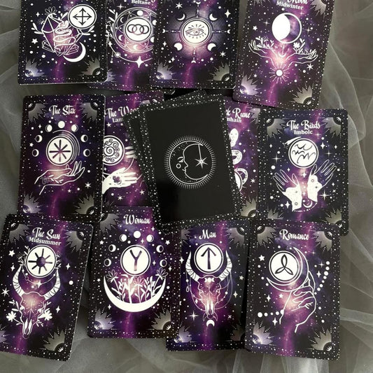 TheDarknessUnicorn Witch's Rune Oracle Deck Divination