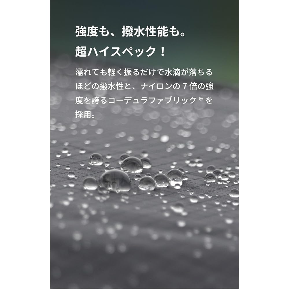 [aso] VERYCAL LARGE HEATBLOCK CORDURA Folding Umbrella, Automatic Open/Close, Parasol, Rain Umbrella, Men's, Women's AM-HC234