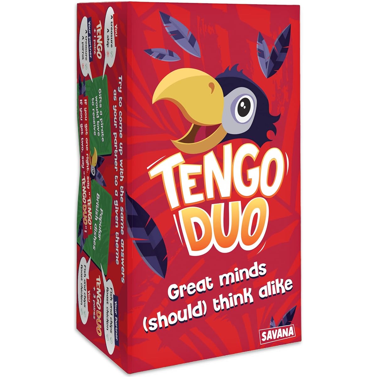 Tengo Duo: Great Minds Only Matching Party Game | 3+ Players | Family Games for Kids and Adults | Family Game Night Games | Family Games for Kids, Teens and Adults