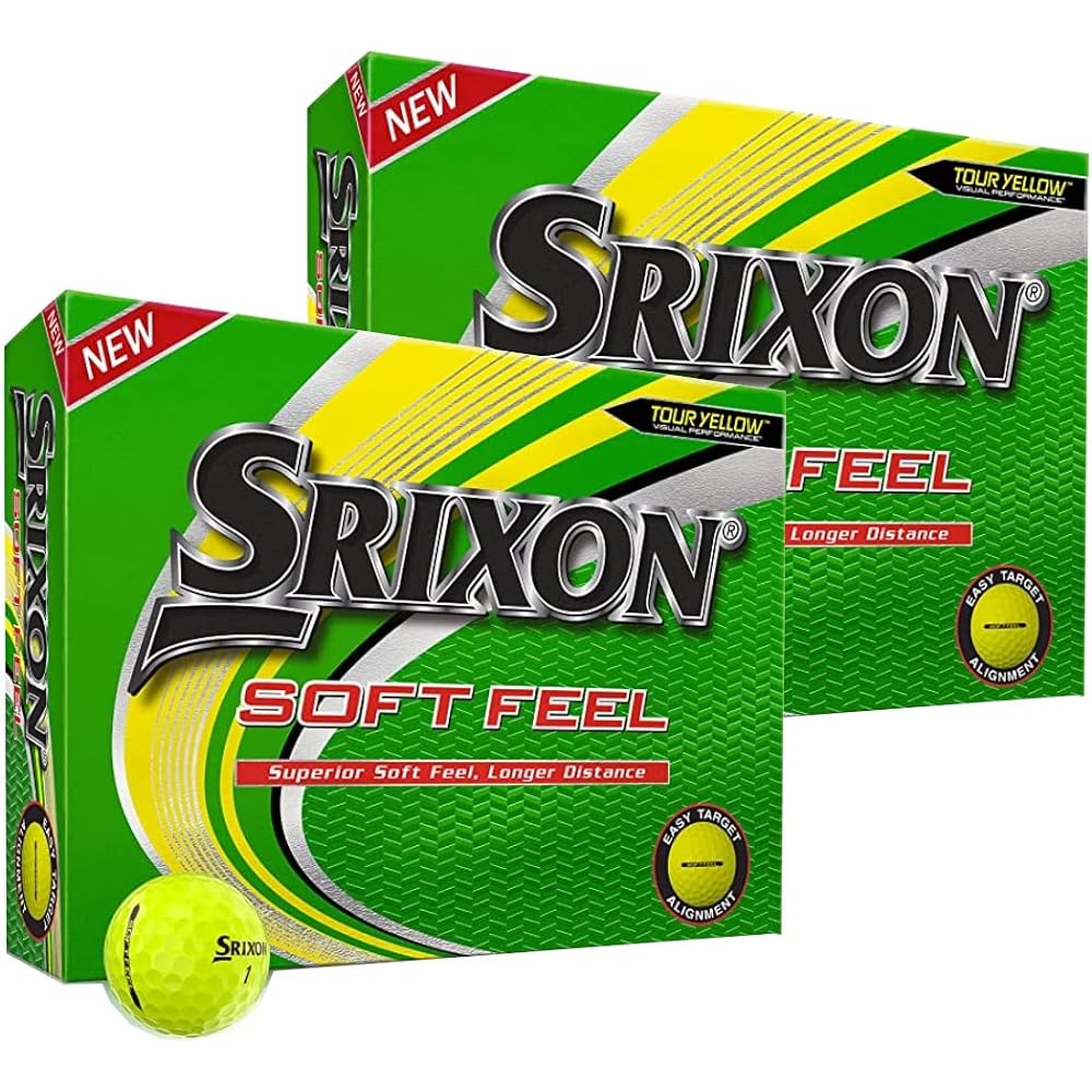 [2 dozen] SRIXON SOFT FEEL with bonus