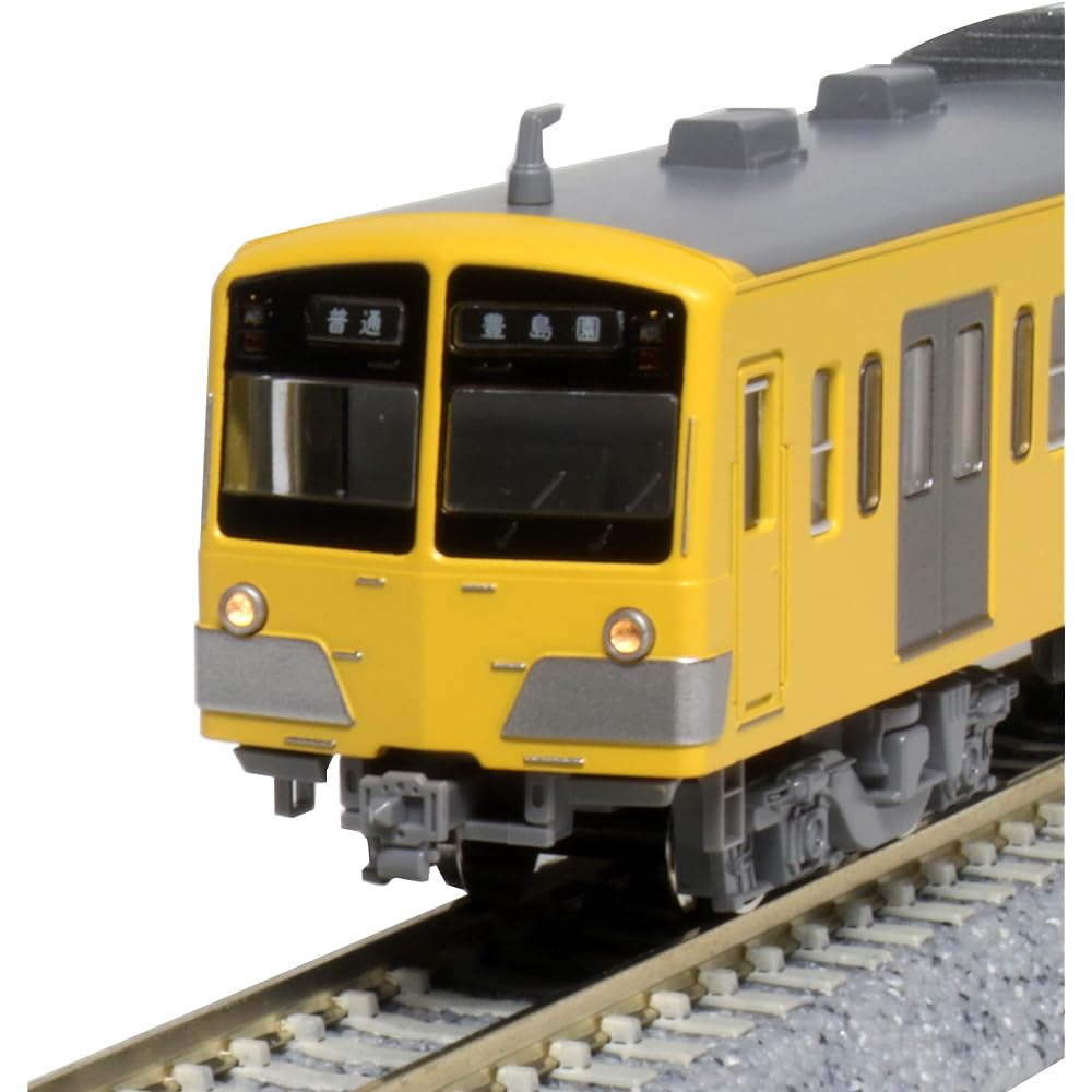 KATO N Gauge Seibu Railway New 101 Series New Paint Color 4-Car Basic Set 10-1751 Railway Model Train Yellow