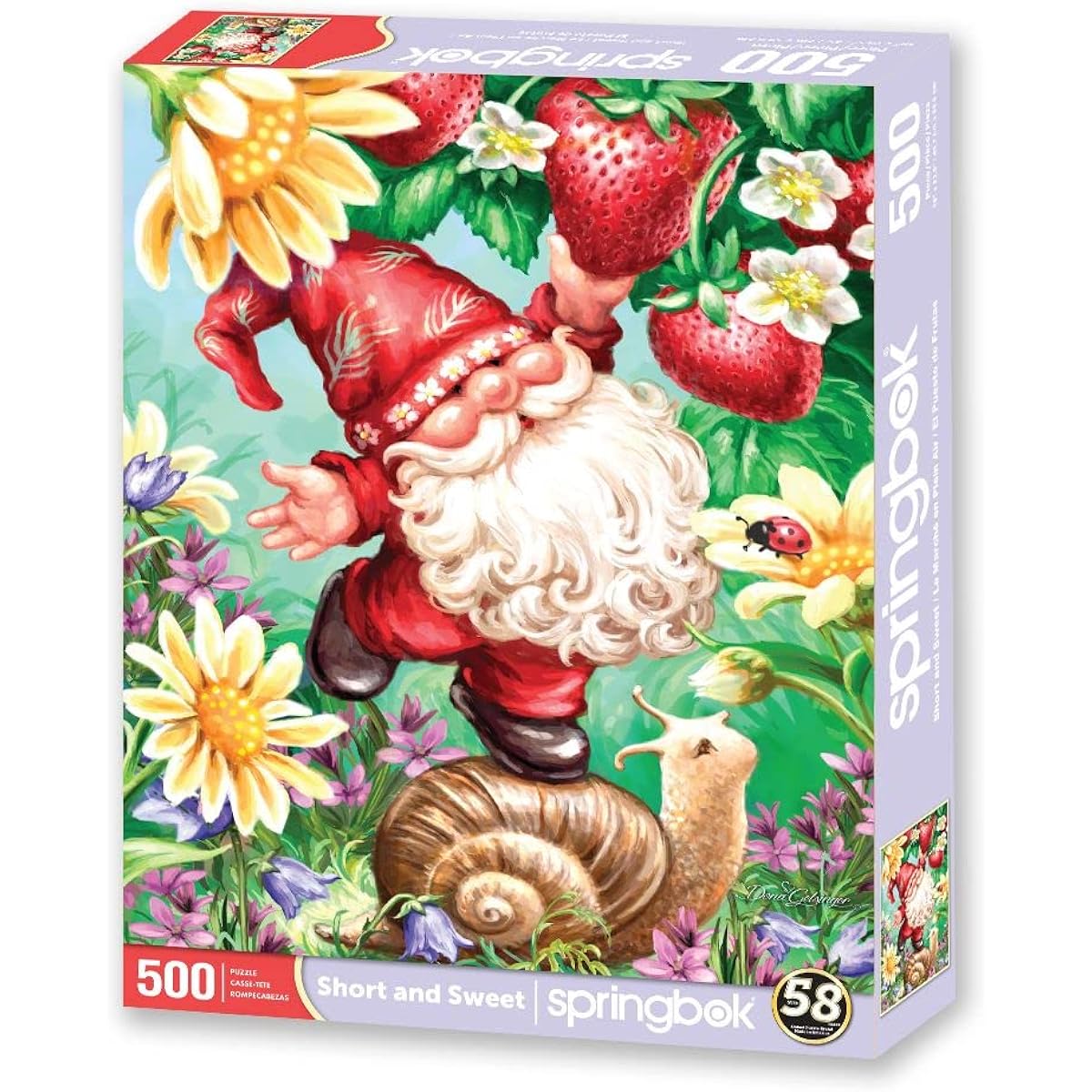Springbok's 500 Piece Jigsaw Puzzles Short & Sweet - Made in the USA