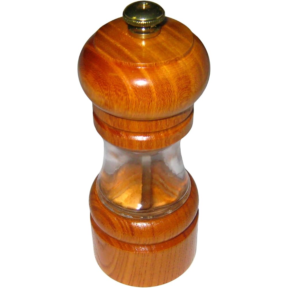 IKEDA Crystal Wood Pepper Mill 4711