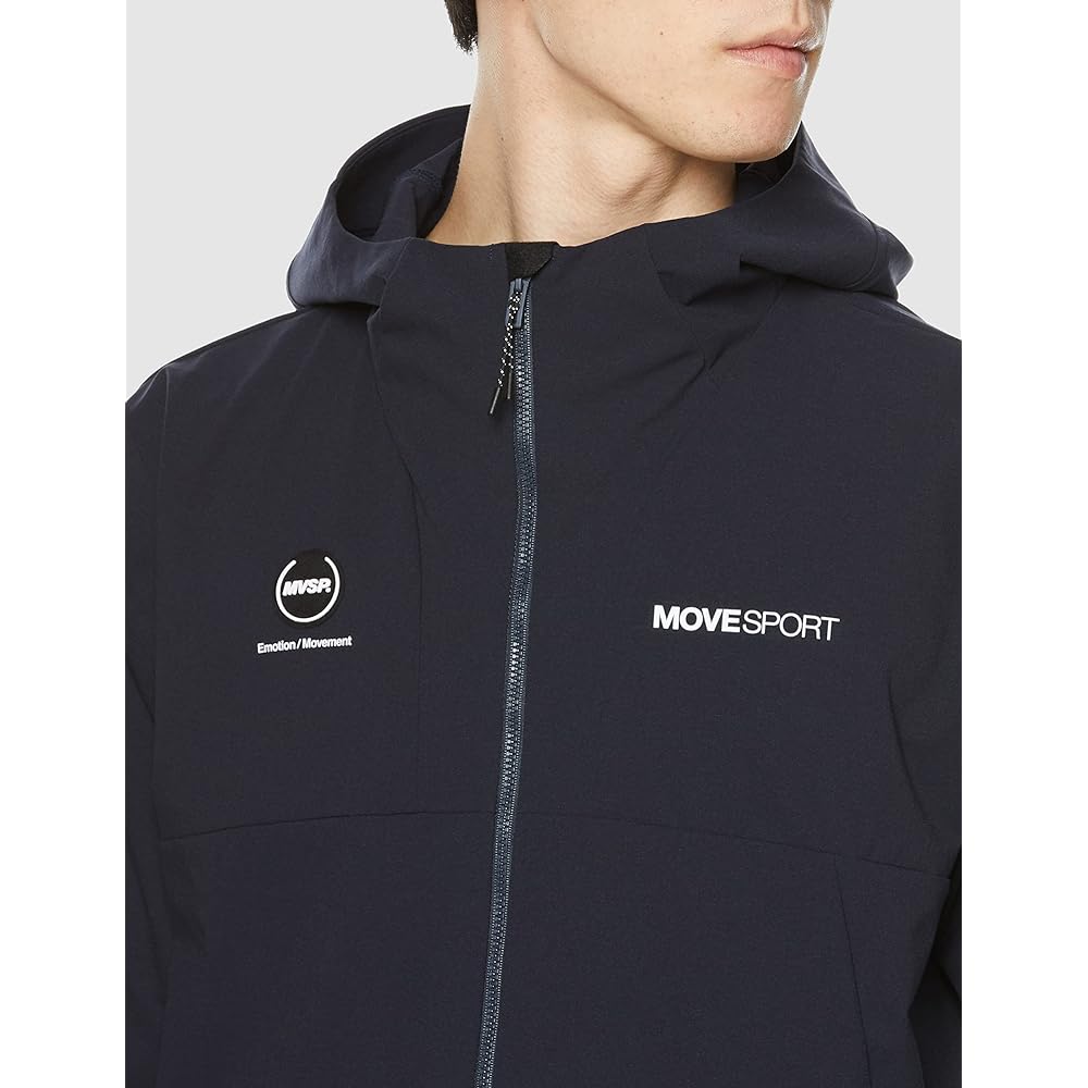 [DESCENTE] MOVESPORT Windbreaker, Lightweight, Water Repellent, Stretch, Sleeve Adjuster, Training, Men's