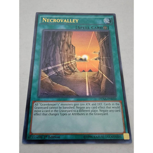 Necrovalley - DUSA-EN050 - Duelist Saga - Ultra Rare - 1st Edition