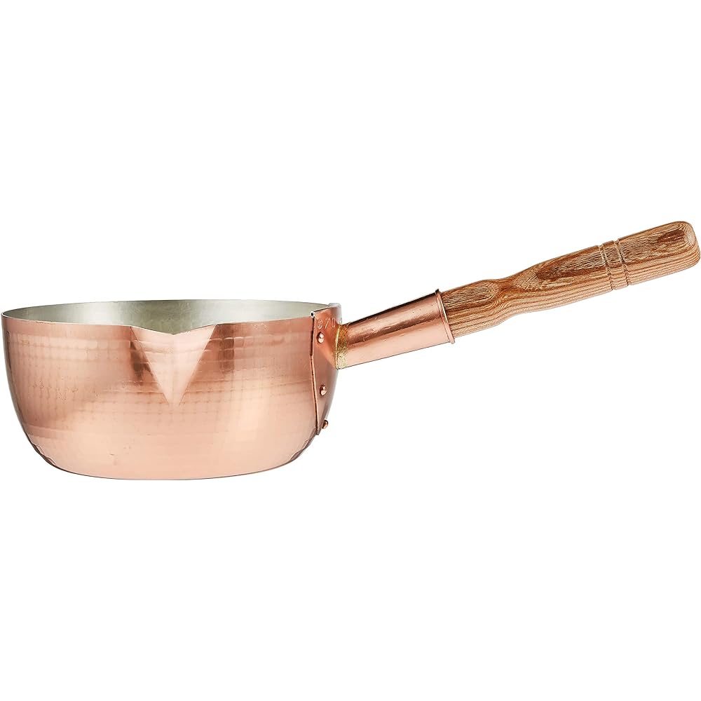 Marushin Bronze Ware Yukihira Hotpot Copper 21cm