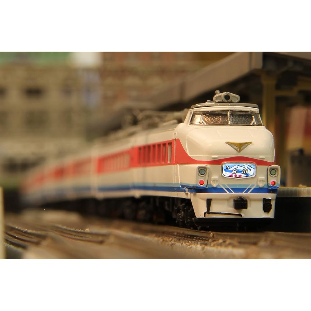 Rokuhan Z gauge 489 series limited express train early model "Hakusan" Hakusan color 4-car additional set T031-2 Railway model train