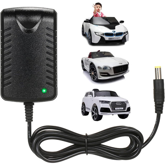 12V Charger Kids Car Toy 12 Volt Battery Charger Wrangler SUV Kid Trucks Dynacraft Toy Car Jeep ATV Quad Disney Electric Ride-On Charger 12V Battery Charger