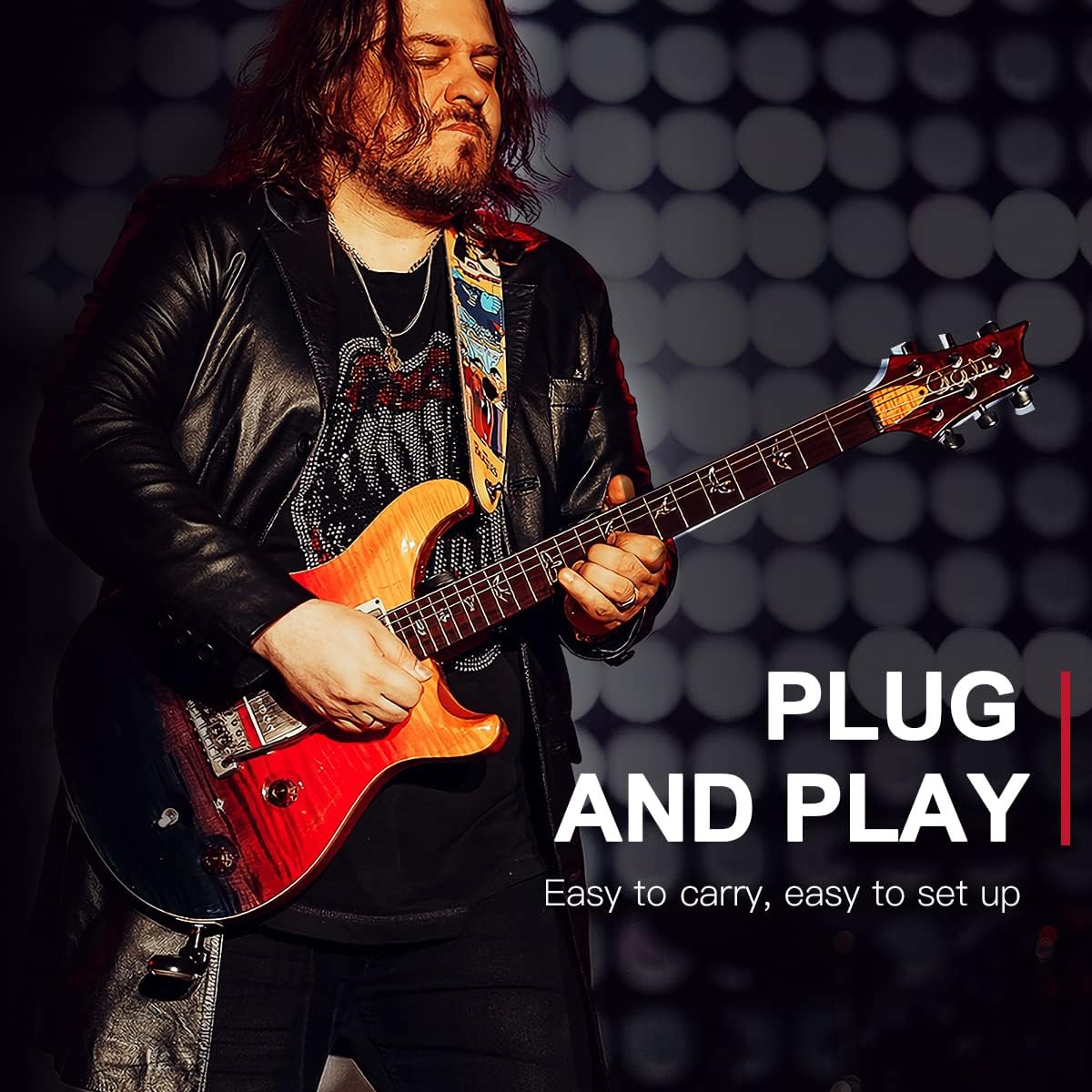 Xvive U2 Xvive Wireless Guitar System (Black)