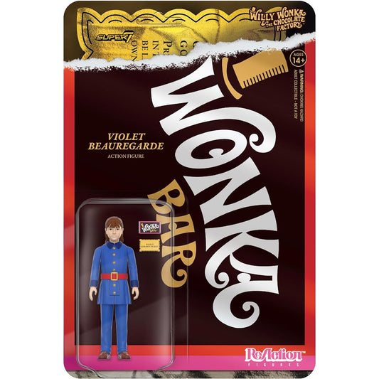 Super7 Willy Wonka Reaction Figure W1 Violet Boerlieger