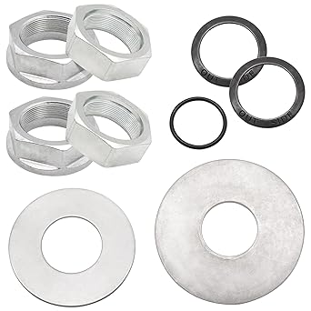 M MATI Axle Nut Washer Seal for Honda Rancher 420 TRX420 2007-2013 90307-HM5-930 90308-HM5-930 90481-HC4-000