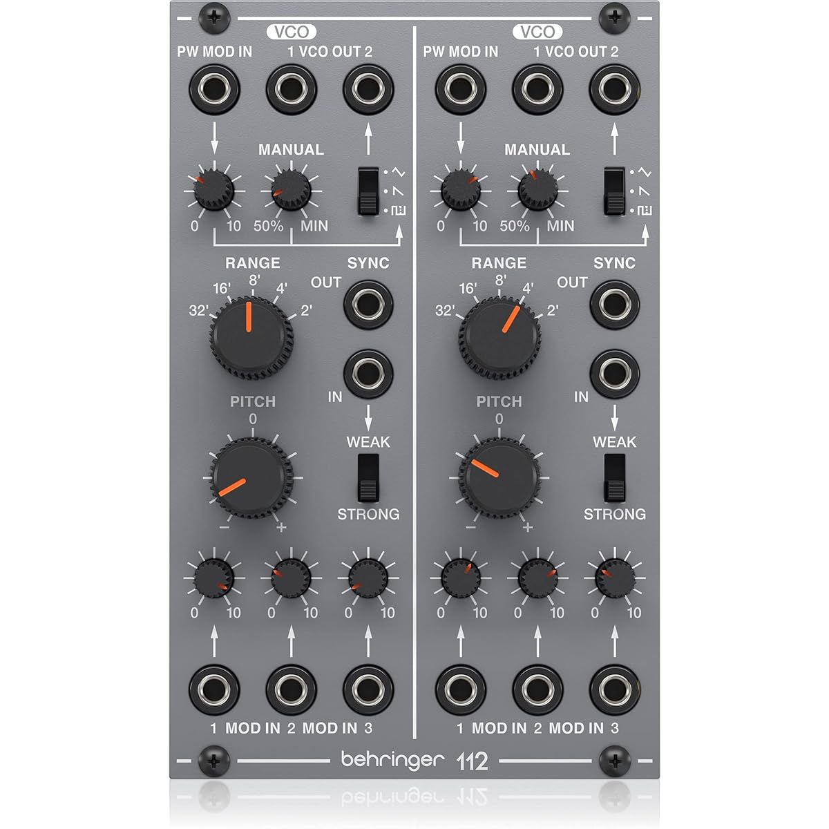 BEHRINGER / 112 DUAL VCO Analog Dual VCO Module for Eurorack